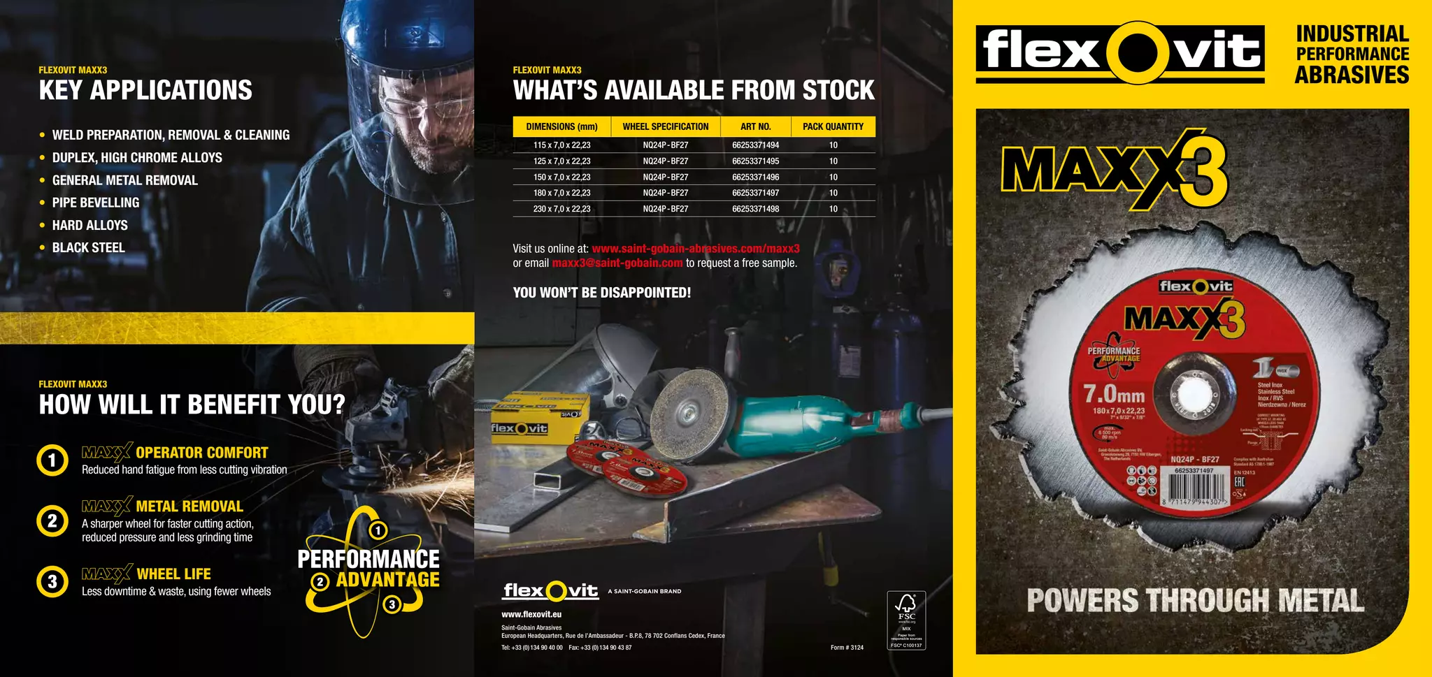 Flexovit Maxx3 Brochure PPT Free Download