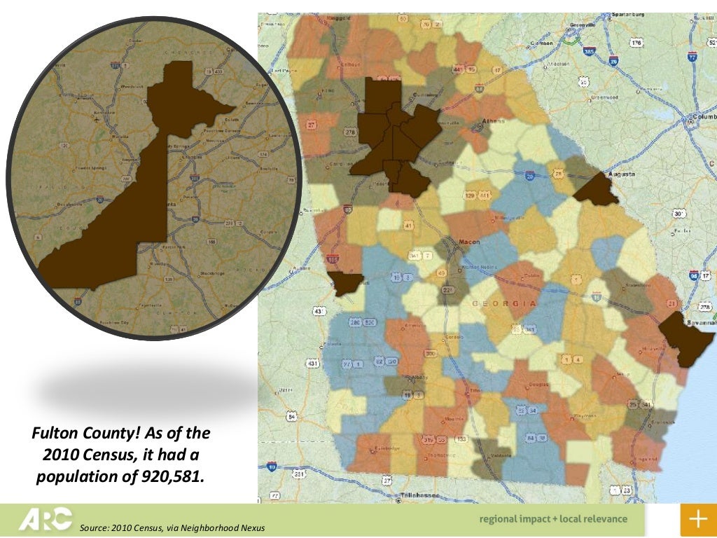 Changing Demographics of and Metro Atlanta