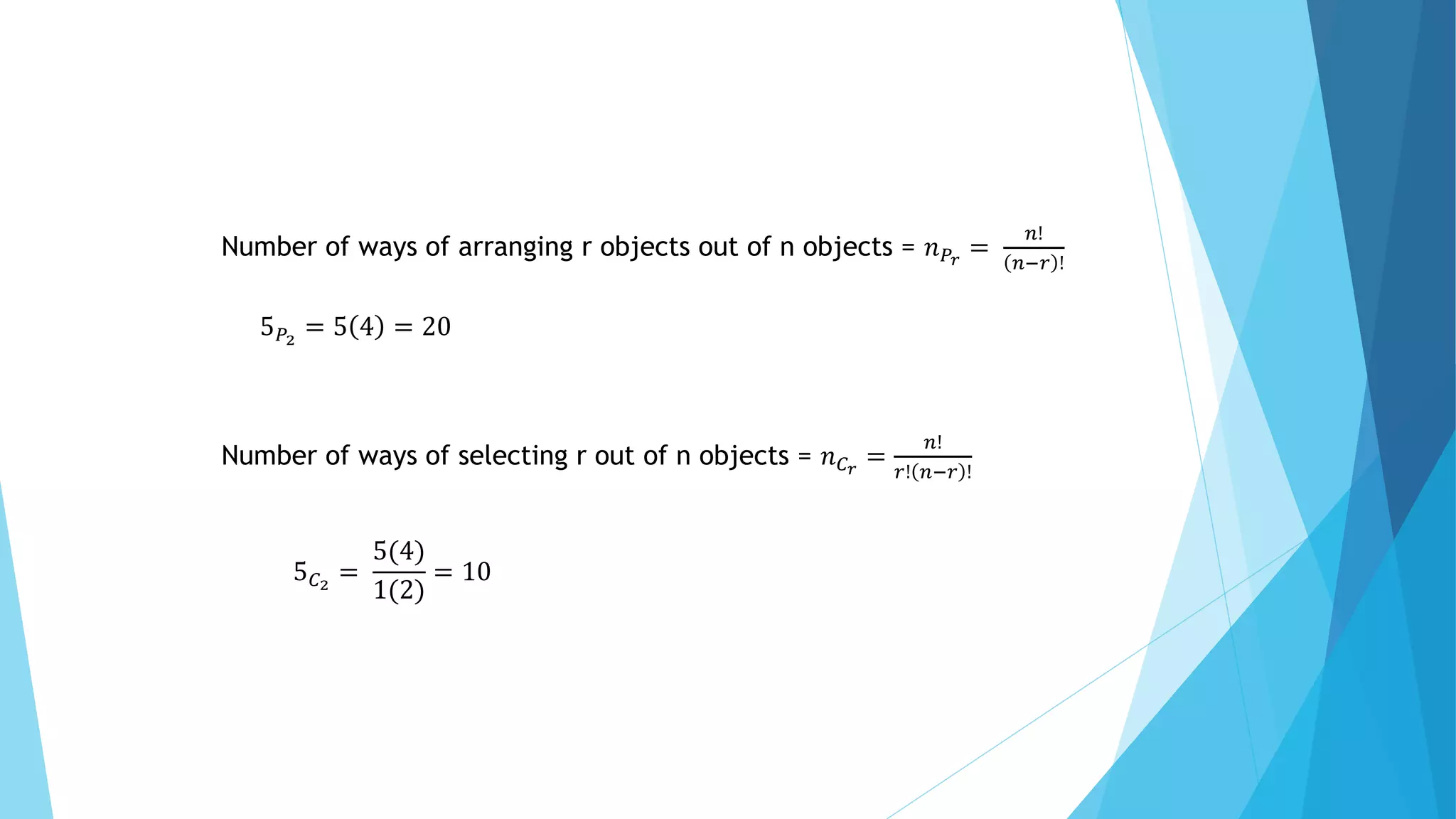 GRE QUANTITATIVE: PERMUTATIONS, COMBINATIONS AND PROBABILITY | PPTX