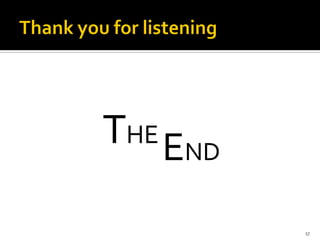 THE END

          17
 