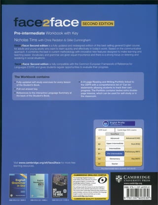 Face2 face 2d edition pre_intermeadie workbook