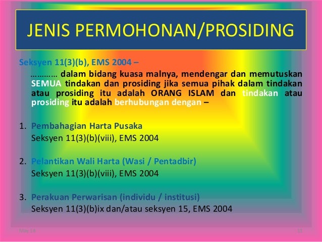 Borang Jadual 3 Surat Akuan Makhama Anak Negeri Sabah