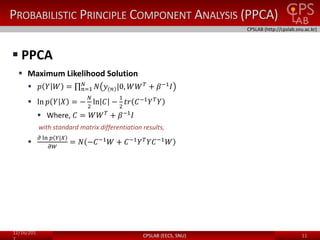Gaussian Process Latent Variable Model | PPTX