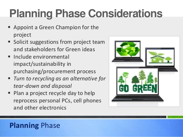 Path To Green Project Management Go To Green Plan – UKCDM