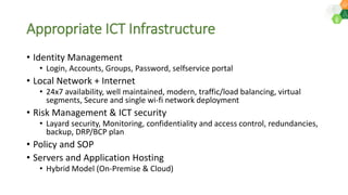 ICRISAT Global Planning Meeting 2019: ICT Infrastructure Management by SMC team