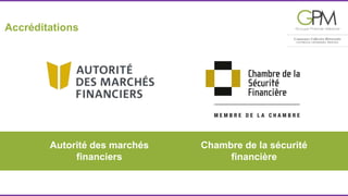 Autorité des marchés 
financiers 
Chambre de la sécurité 
financière 
Accréditations 
 