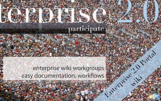 Enterprise 2.0 portal