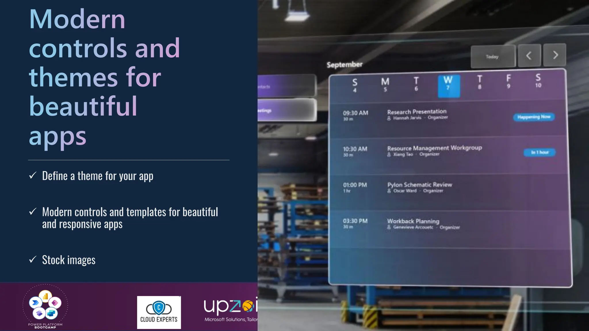 #GlobalPowerPlatformBootcamp
#GPPB2025
Modern
controls and
themes for
beautiful
apps
✓ Define a theme for your app
✓ Modern controls and templates for beautiful
and responsive apps
✓ Stock images
 