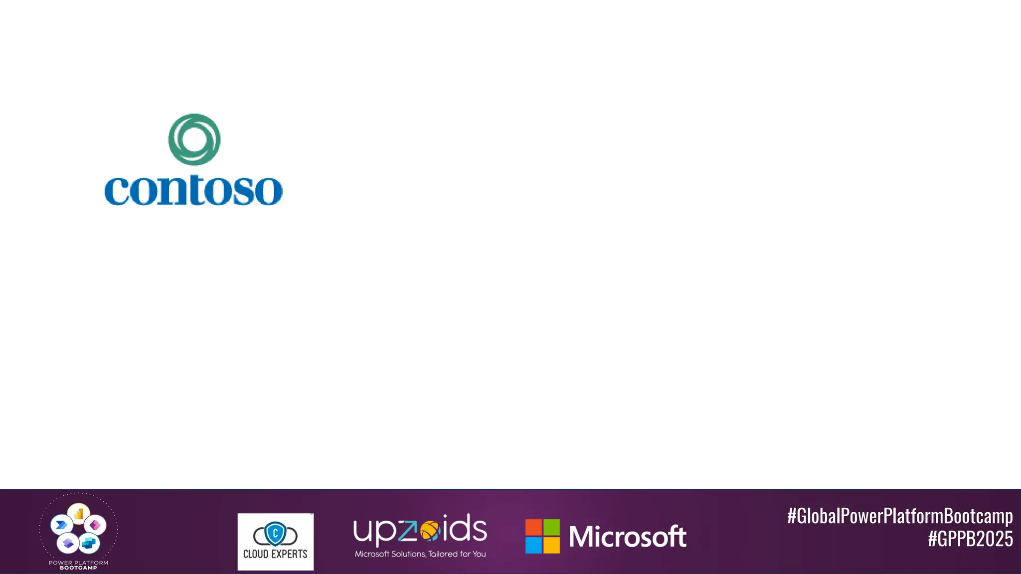 #GlobalPowerPlatformBootcamp
#GPPB2025
 