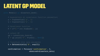 Bayesian Non-parametric Models for Data Science using PyMC | PDF