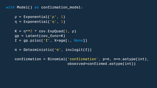Bayesian Non-parametric Models for Data Science using PyMC | PDF