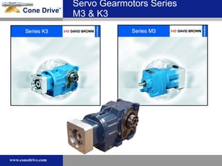 Servo Gearmotors Series M3 & K3 