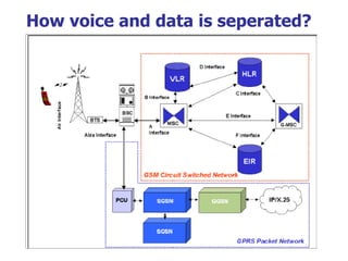 How voice and data is seperated? 