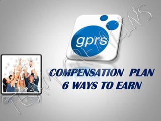 TEAM GREMLINSCOMPENSATION  PLAN6 WAYS TO EARN 