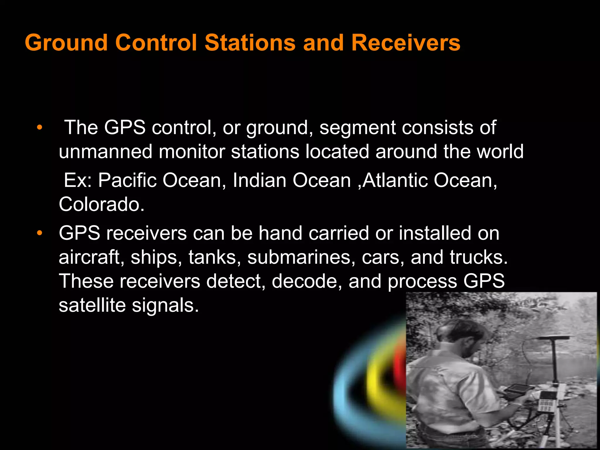These satellites are traveling at speeds of roughly 7,000  miles an hour. GPS satellites are powered by solar energy. They have backup batteries 