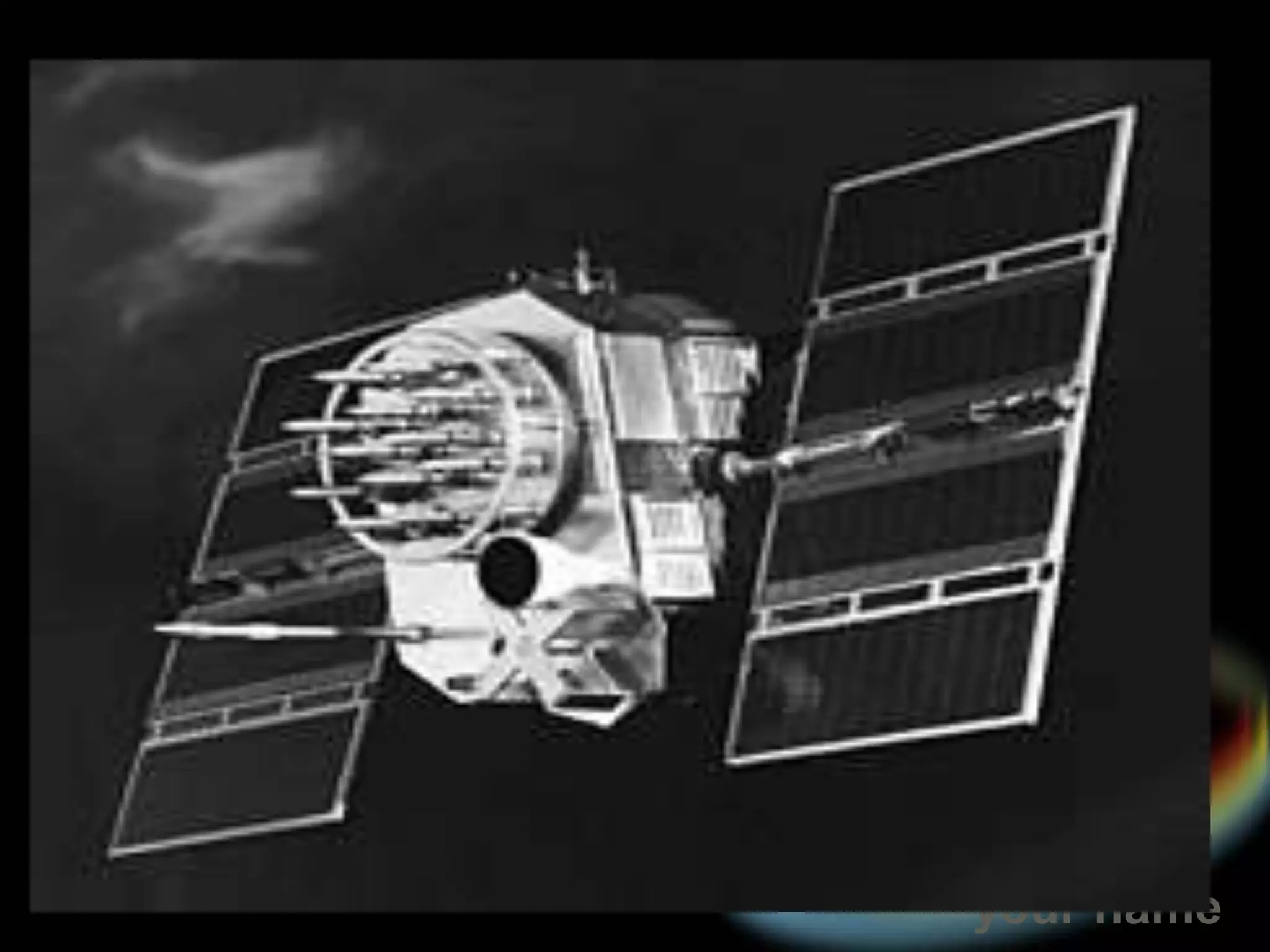  WHAT'S THE SIGNAL? GPS satellites transmit two low power radio signals, designated L1 and L2. Civilian GPS uses the L1 frequency of 1575.42 MHz in the UHF band. The signals travel by line of sight, meaning they will pass through clouds, glass and plastic 