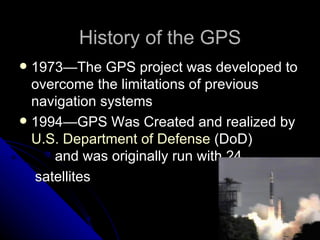 First Ever Gps Gps | PPT