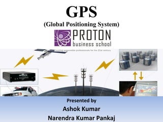 GPS (Global Positioning System) Presented by Ashok Kumar Narendra Kumar Pankaj 