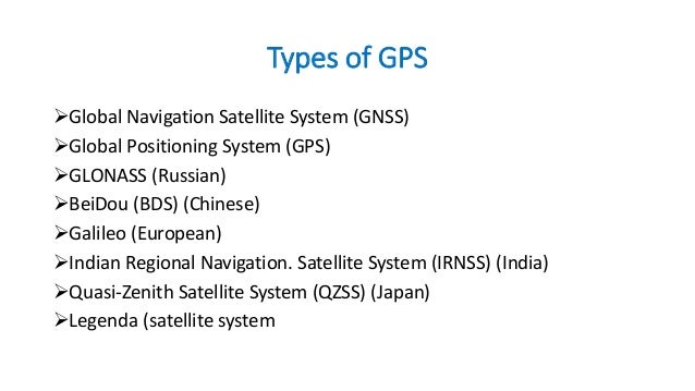 Presentation On Gps Global Positioning System