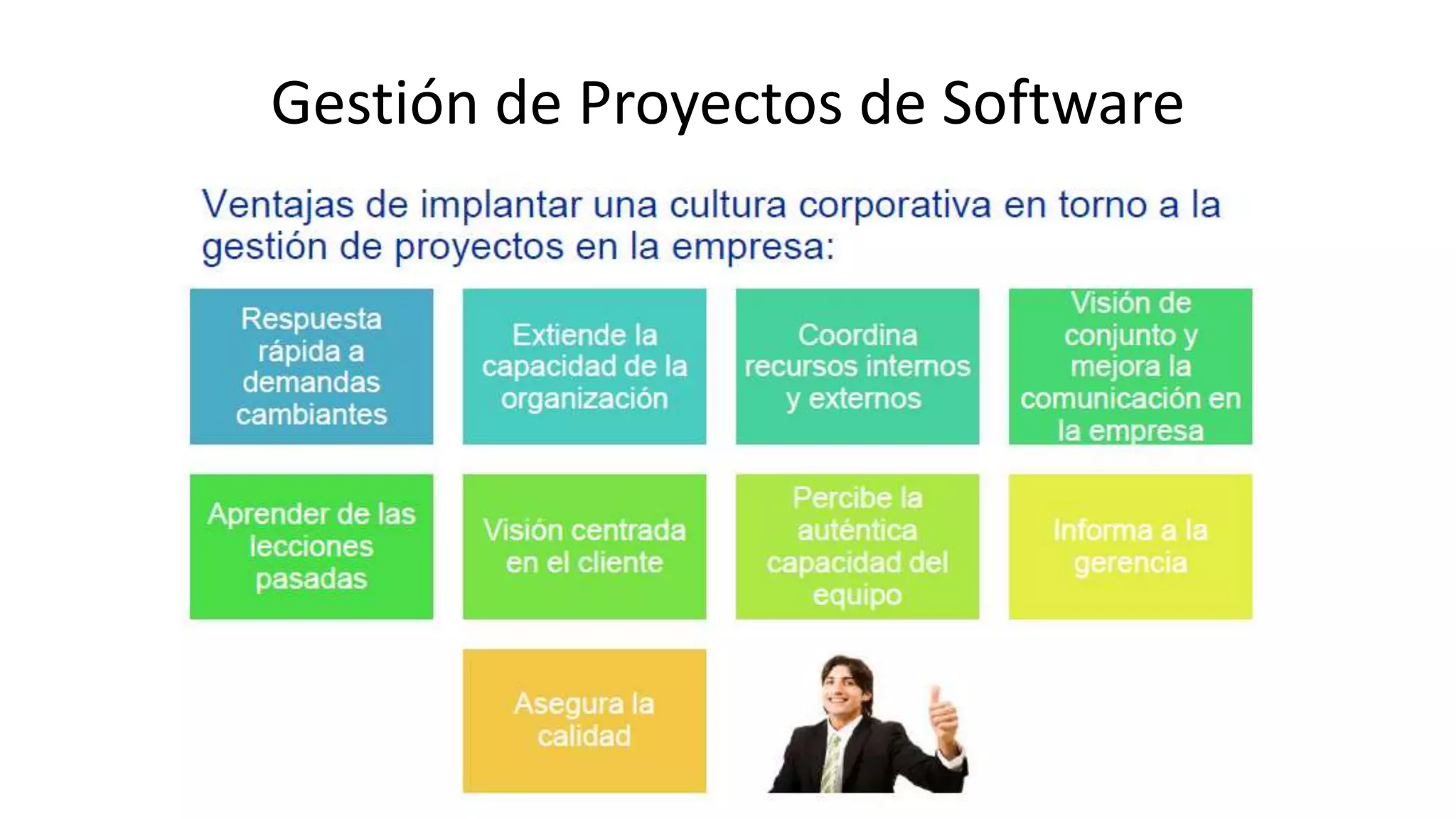 Gestión de Proyectos de Software
 
