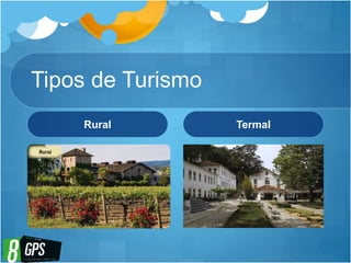 Tipos de Turismo
Rural Termal
 