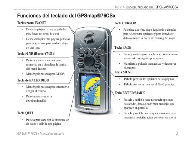 Gp smap 76 csx - manual de usuario