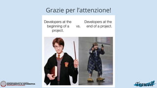 Final presentation of Project Management course (Gestione Progetti Software)  [ITALIAN]