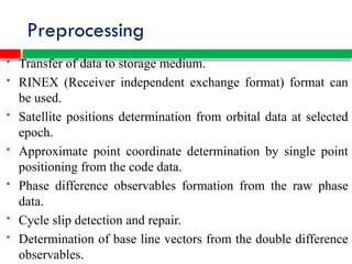 GPS postioning modes and GPS processing.pptx