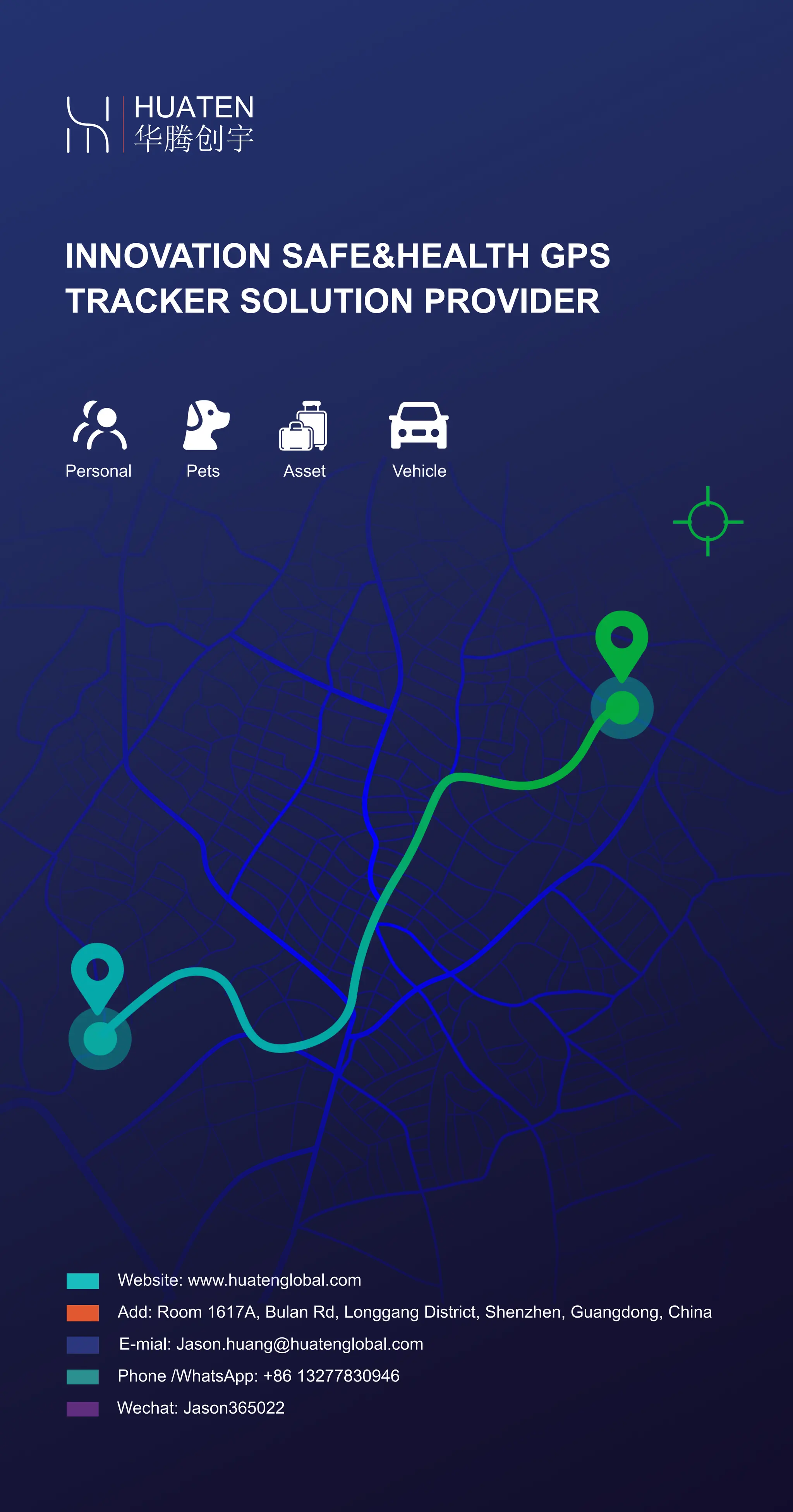 GPS TRACKER MANUFACTURER: HUATENGLOBAL INTRODUCTION AND CATALOG | PDF