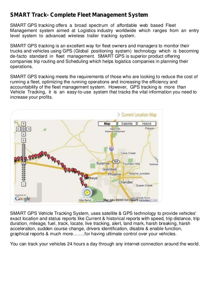Gps tracking of_fleet