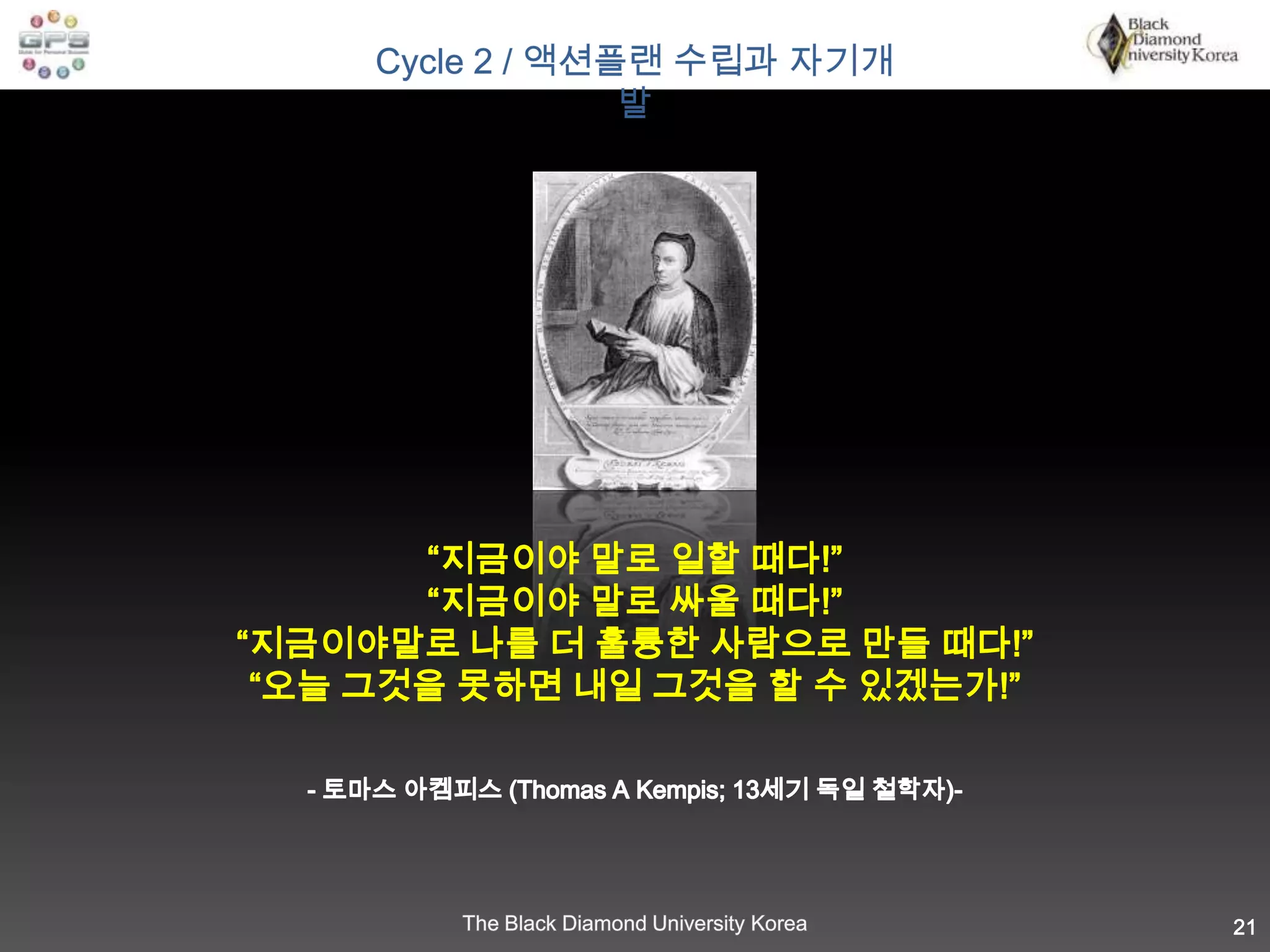 Cycle 1END18Cycle 1 / 목표와 꿈의 설정