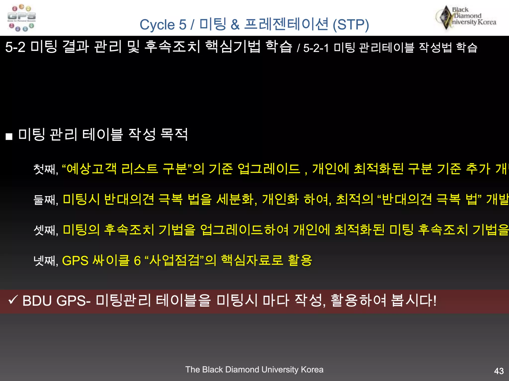 Cycle 4END33Cycle 4 / 컨택, 사업으로의 초대 (접촉 시도)