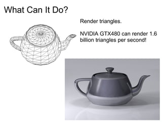 Gpu Triangles Gpu and The Brick Wall | PPT