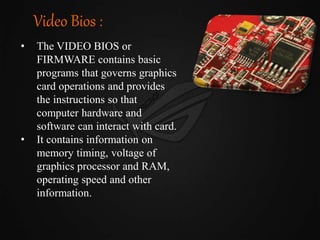 Graphics Processing Unit by Saurabh | PPTX