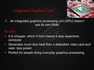 Graphics Processing Unit by Saurabh | PPTX