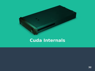 32
Cuda Internals
 
