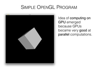 Introduction to Computing on GPU | PDF