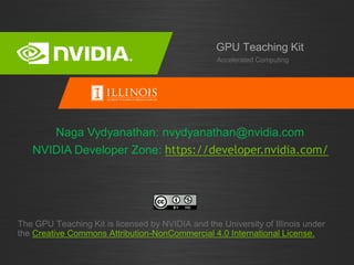 GPU Computing with CUDA | PDF