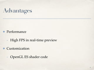 iOS GPUImage introduction | PDF