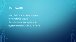 improve deep learning training and inference performance | PPT