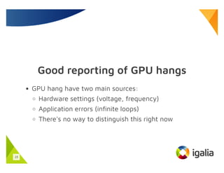 Making GPU resets less painful on Linux | PDF