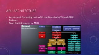 GPUs, CPUs and SoC | PPTX