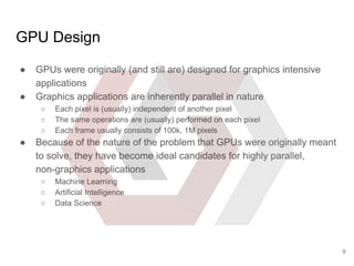GPUs vs CPUs for Parallel Processing | PDF