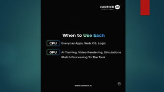GPU vs CPU: Understanding the Key Differences | PPTX