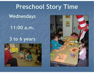 The Friends of the Galena Park Library raise funds for
programs and library needs.
Friends of the Library
 