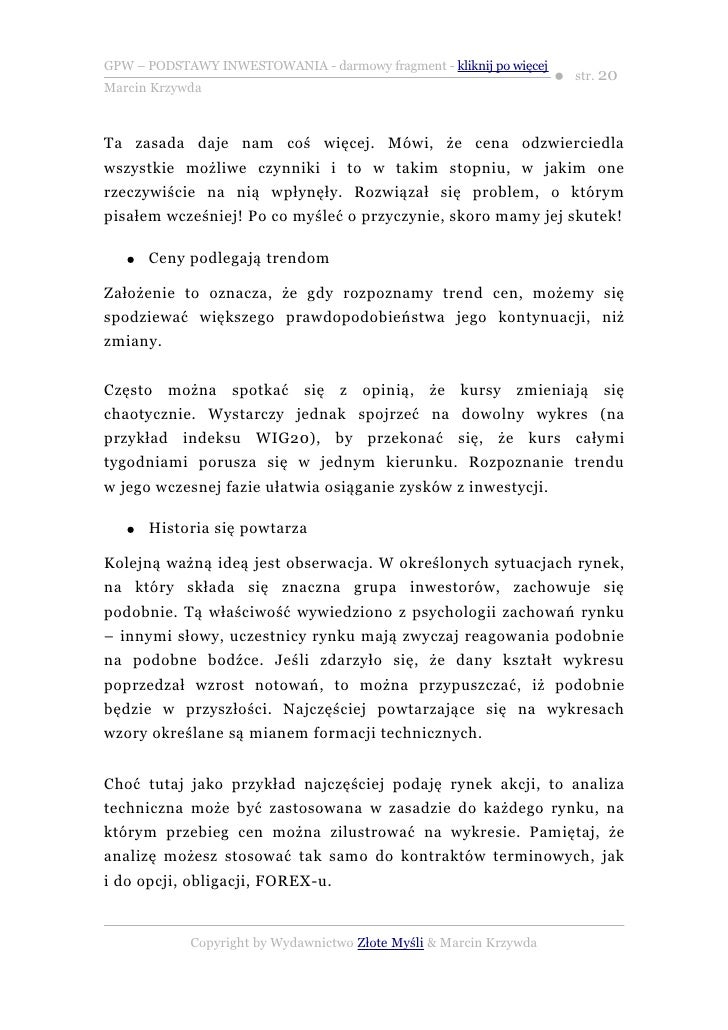 Forex podstawy ebook