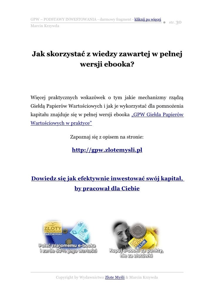 Forex podstawy ebook