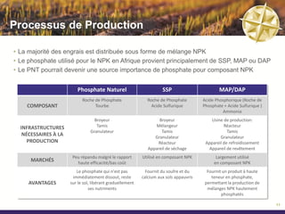 Marchés et Infrastructures Régionales

     GQ est bien positionné pour fournir les principaux marchés
       d’Afrique de l’Ouest en phosphate naturel de qualité:




                                                                  12
 