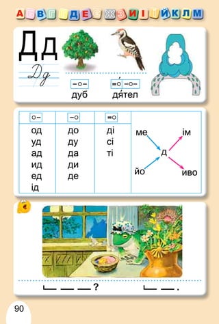 90
дуб дятел
д
ме
йо
ім
иво
од
уд
ад
ид
ед
ід
до
ду
да
ди
де
ді
сі
ті
.?
 