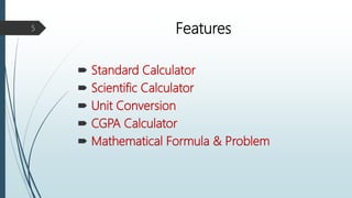 Java Calculator project | PPTX